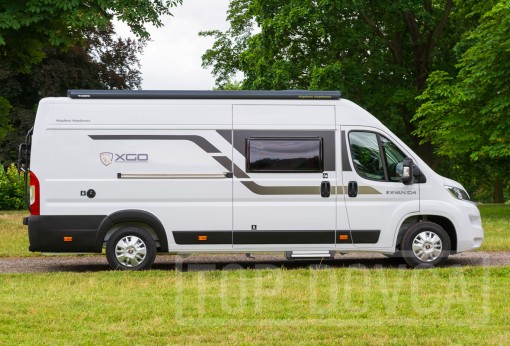 Obytná dodávka Fiat Ducato XGO X Van 104 - model 2024 - exteriér vozu